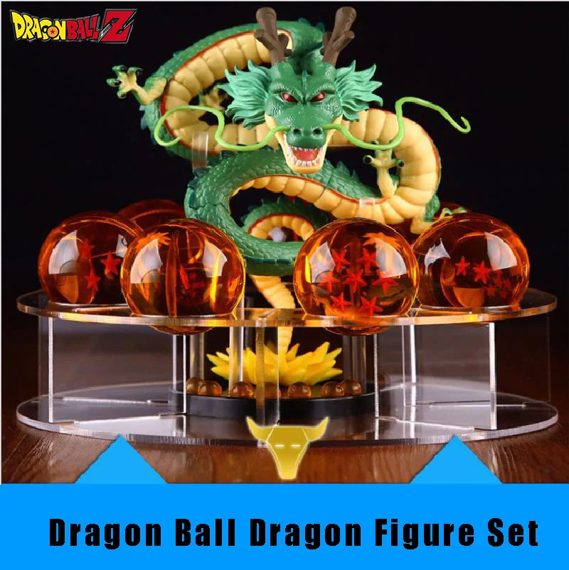 Anime Action Figure Dragon Ball Theatrical Version Dragon Rockery Background Base Dragon Ornament Kawaii Model Kids Gift Boy Toy