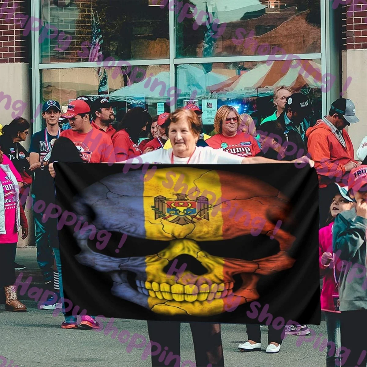 Флаг Форддона Череп А