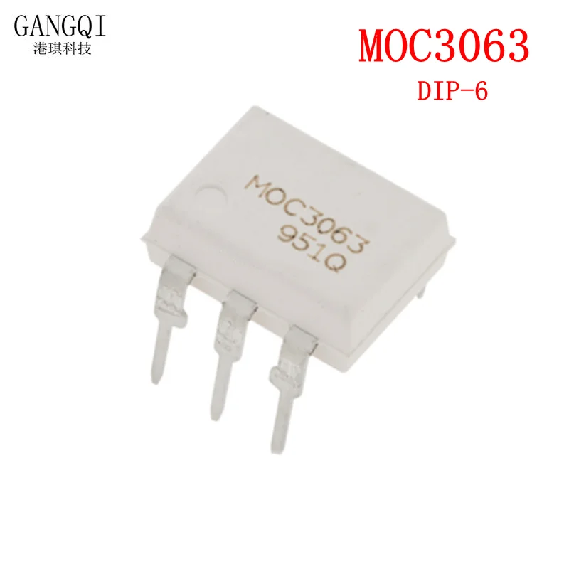 10 шт./лот MOC3063 MOC3063M DIP-6 драйвер выходной оптрон IC в наличии