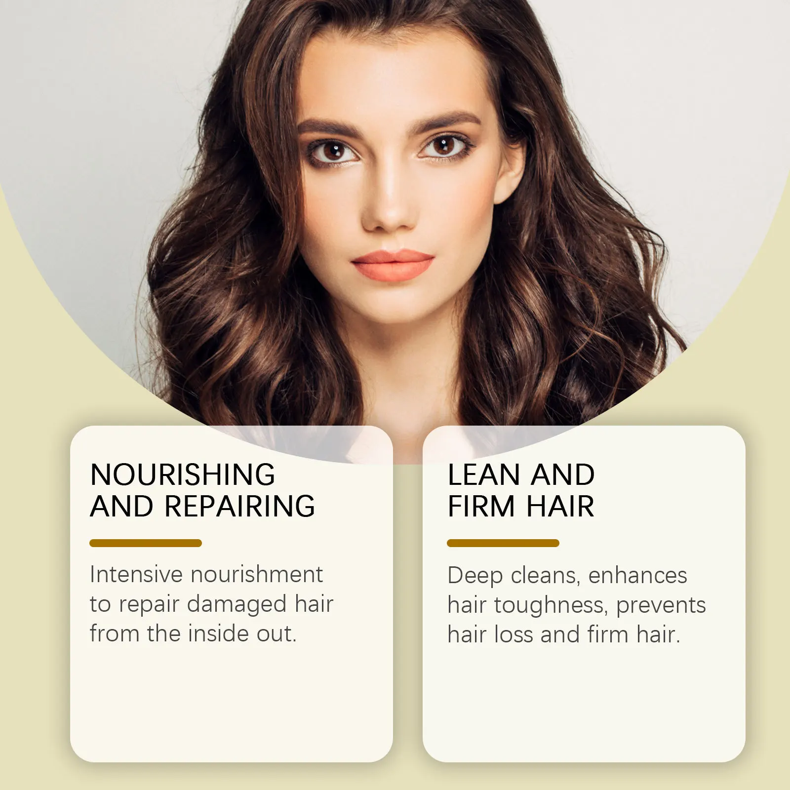 Шампунь для разглаживания волос глубокая очистка восстановление повреждений