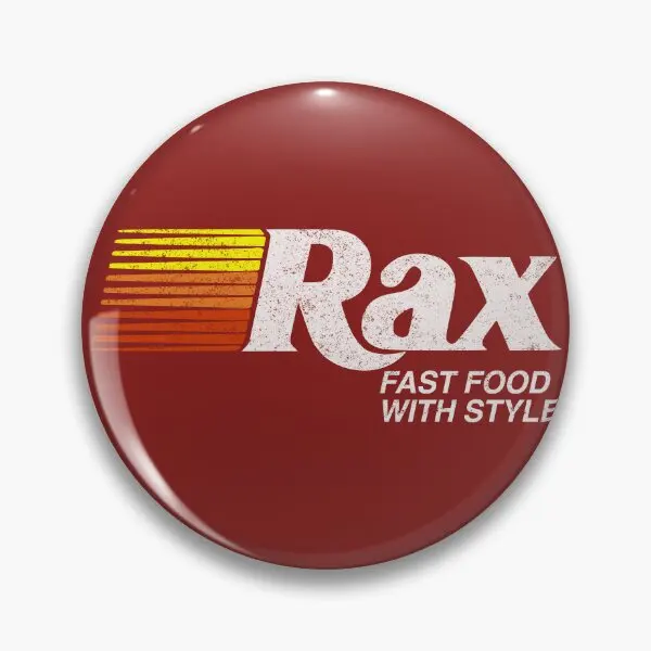 Rax мягкая булавка для пуговиц в ресторанах забавная модная одежды воротник