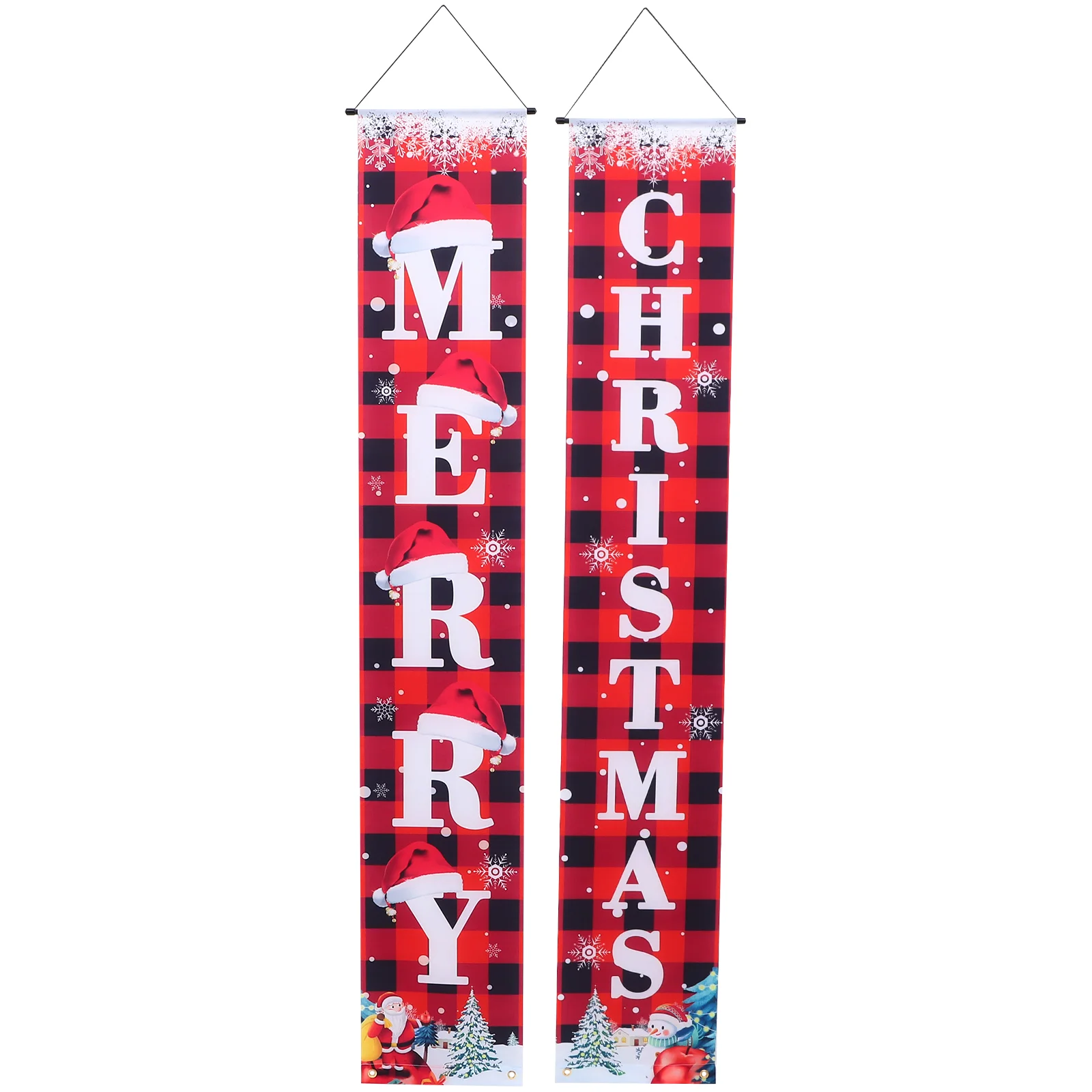 

Christmas Decorations Door Couplet Ornament Outdoor Party Xmas Yard Garden Banner