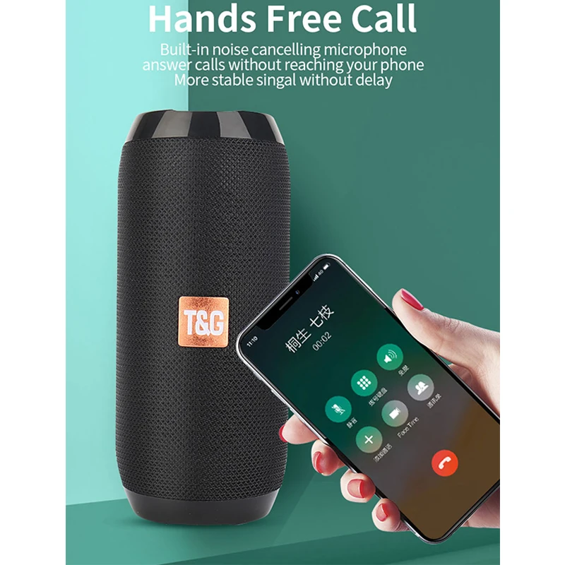 Беспроводная звуковая система YABA Bluetooth-совместимая 3D стереозвуковая панель TF AUX