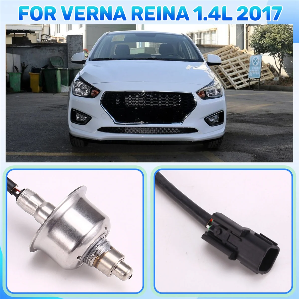 Передний датчик кислорода автомобиля 39210-03720 3921003720 Для Hyundai Verna Reina 1.4L 2017