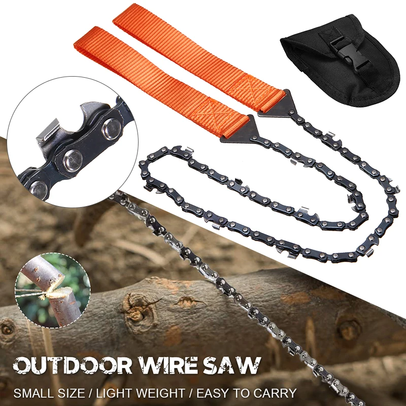

Portable Handheld Chain Saw Camping Chainsaw Hand Tool Pouch For Fishing Hiking Outdoor Accessories