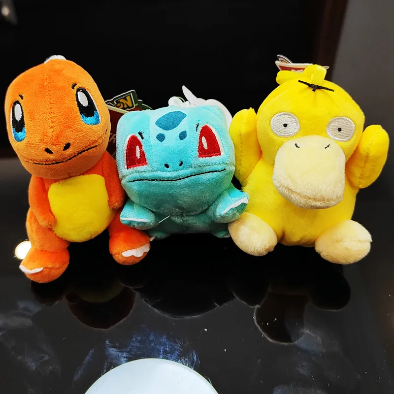 

11CM Pokemon Plush Dolls Anime Plushies Kawaii Pikachu Charmander Stuffed Toys Plush Animals Cartoon Girl Children Birthday Gift
