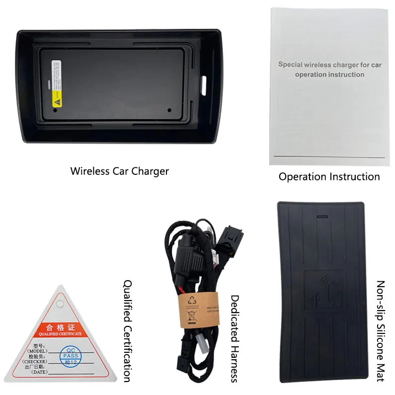 Беспроводное быстрое зарядное устройство QI аксессуары для декора интерьера