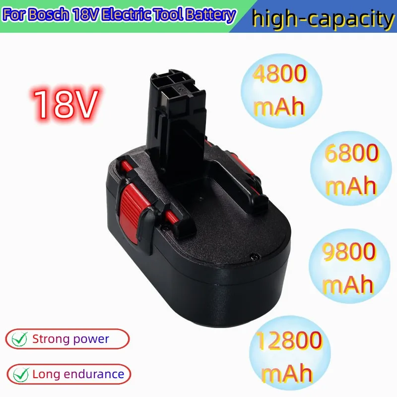 

18v 4800mAh/6800mAh/9800mAh/12800mAh/ Power Tool Battery For Bosch SR 960 BAT048 BAT119 GSR 12 BAT043 BAT120 AT038 BAT040 BAT140