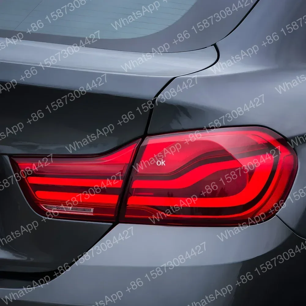 Фото Комплект задних фонарей для BMW 4 серии F32 425i 430i 2013-2020: Обновленные высококачественные светодиодные LCI задние фонари, аксессуары для авто №5