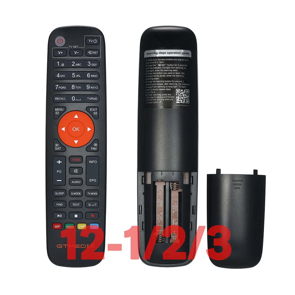 

smaxmoon remote control 12-1/2/3 for set top box