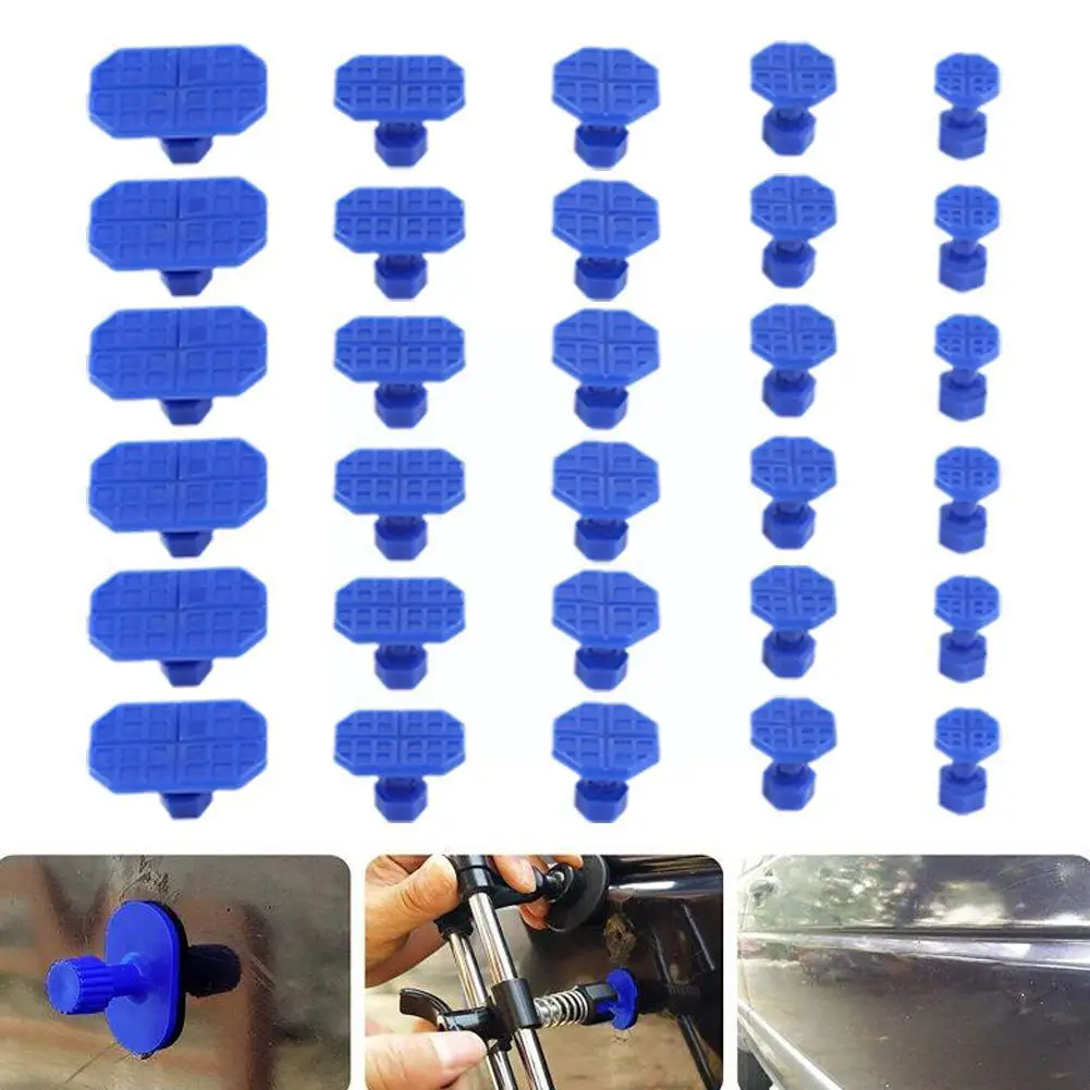 

Car Dent Repair Gasket Glue Tabs Dent Lifter Tools Car Metal Removal Pit Accessories Free Paintless Hail Repair Puller Shee V3v6