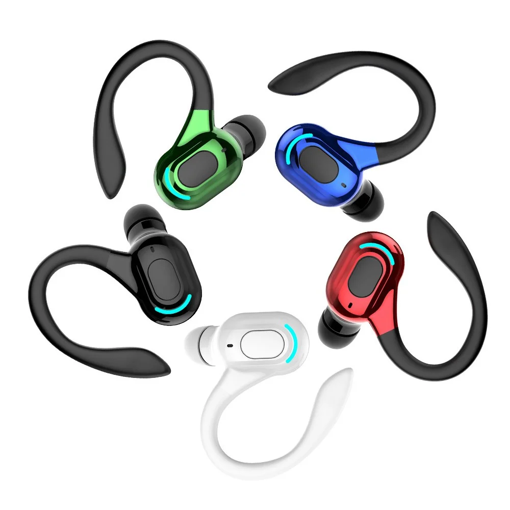 Фото Bluetooth-гарнитура V5.2 беспроводная водонепроницаемая с высоким разрешением №4