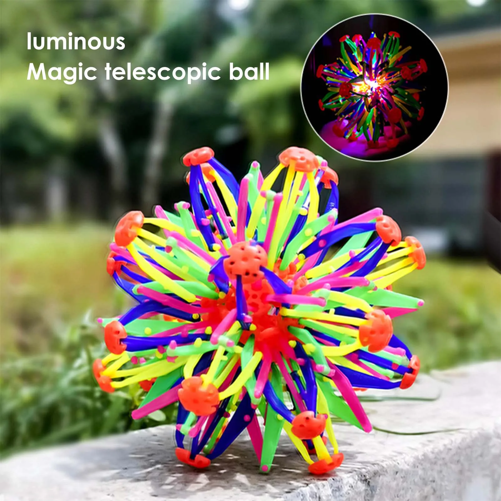 

Hot Sale Expandable Breathing Ball Toy Sphere Stress Reliever Toys Puzzle Ball Colorful Expandable Magic Ball For Kids