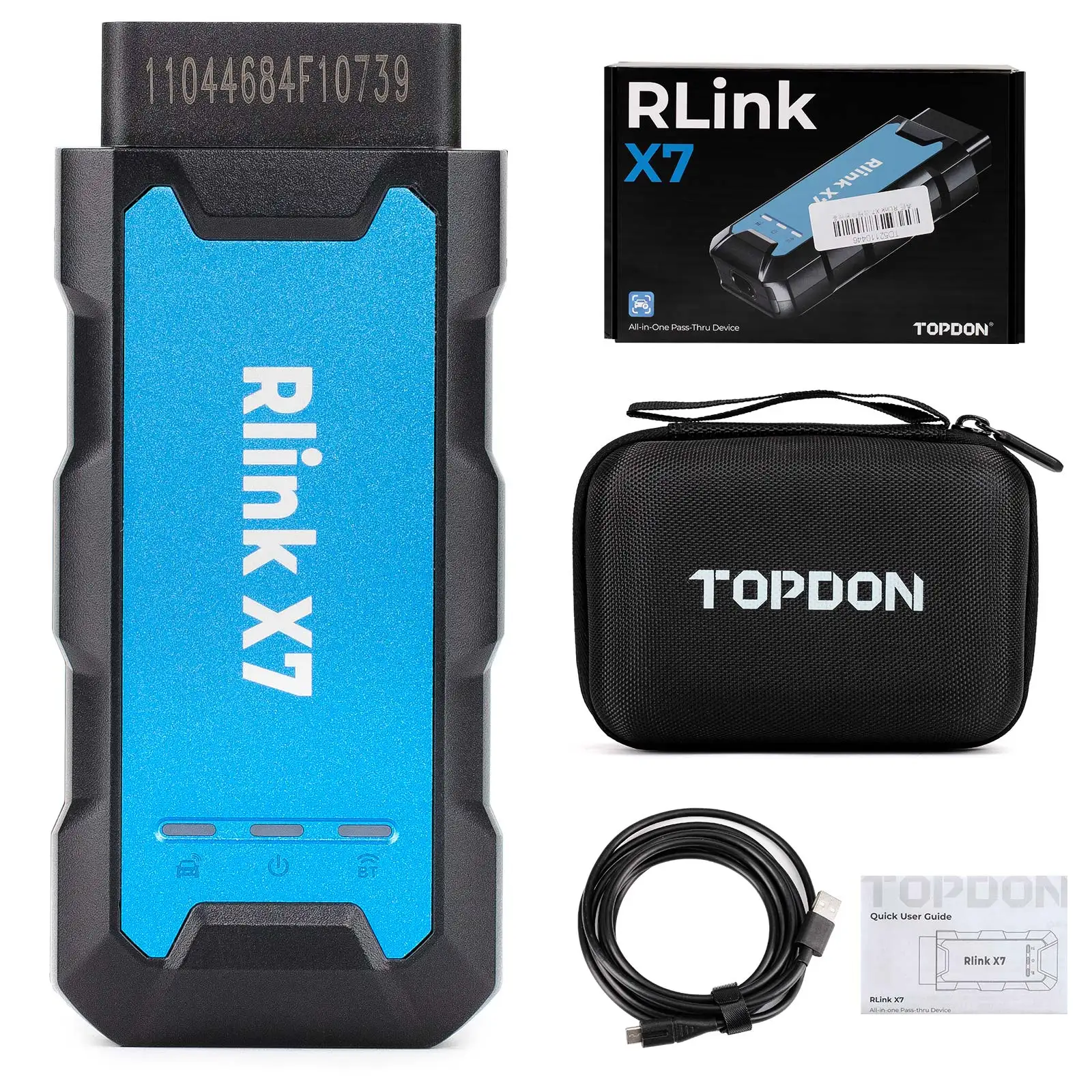 TOPDON RLink X7 Поддержка диагностики и программирования для новых старых автомобилей