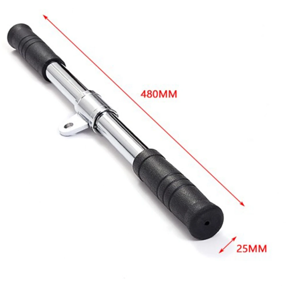 Тяга вниз вращающаяся прямая перекладина для тренажерного зала насадки тросовых