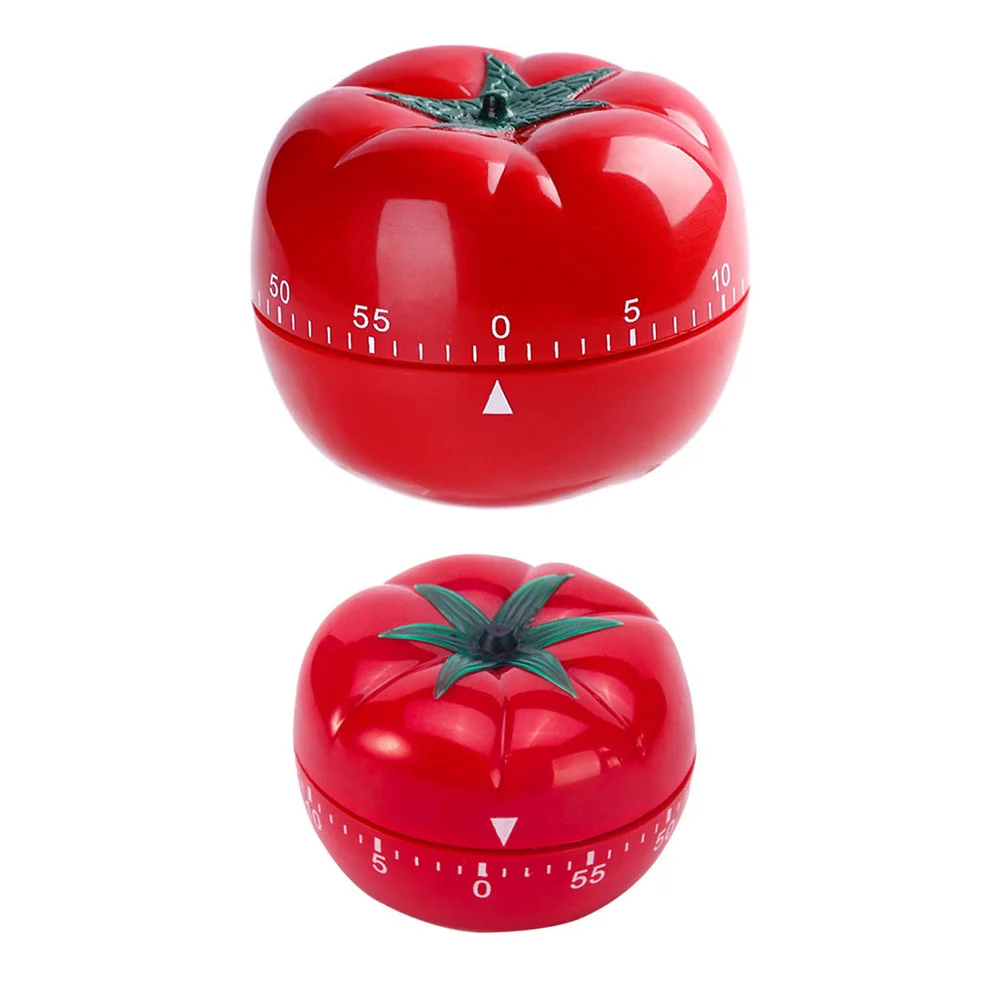 

Timer Kitchen Tomato Cooking Clock Cute Pomodoro Countdown Mechanical Visual Alarm Cube Reminder Electric Baking Classroom Fruit