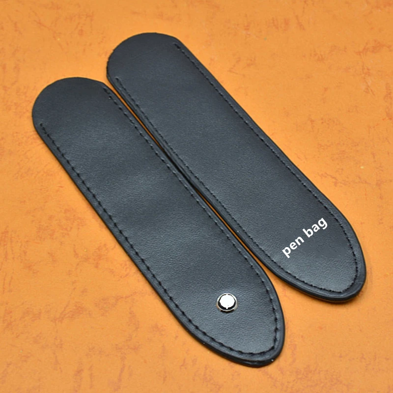 Роскошный черный кожаный чехол MB для стилуса |