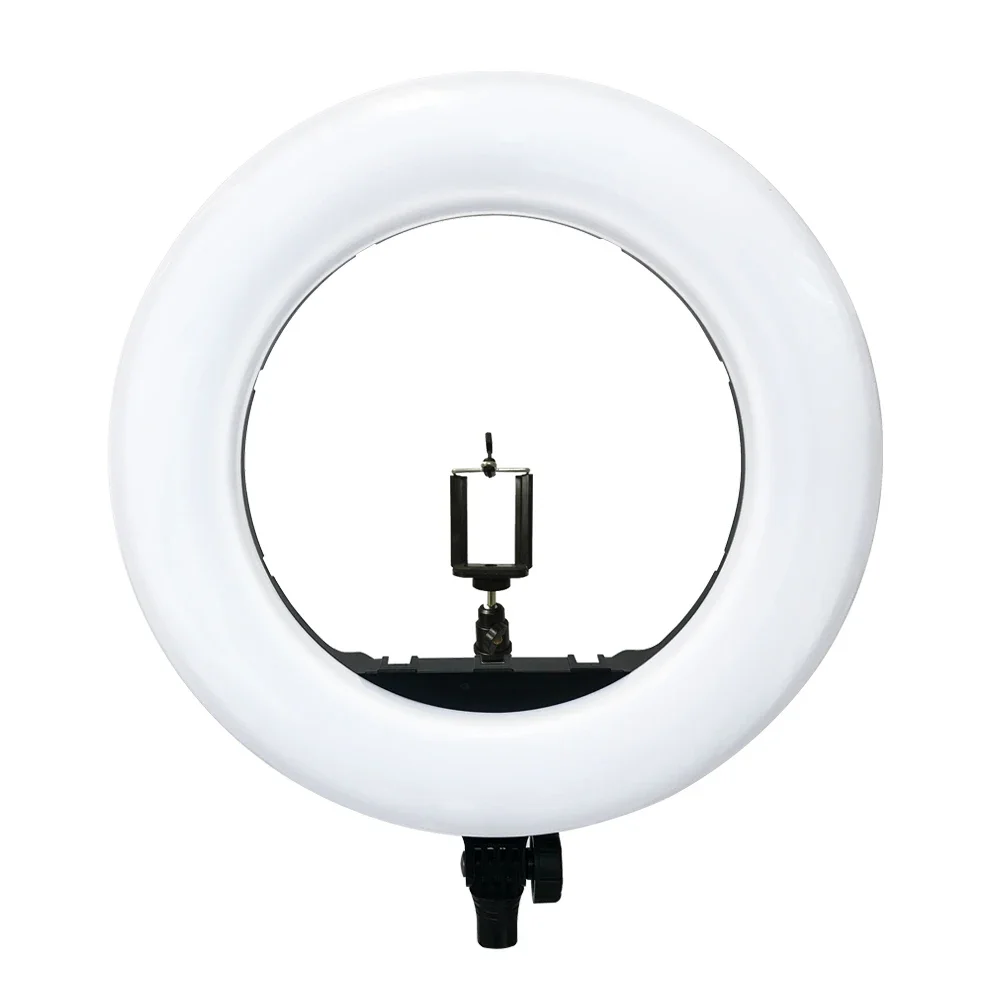 

Yidoblo AX-480EII Camera Photo Studio Phone Video 18inch 240PCS LED Ring Light Warm Lamp; Cold Color Ring Lamp +Tripod + Handbag