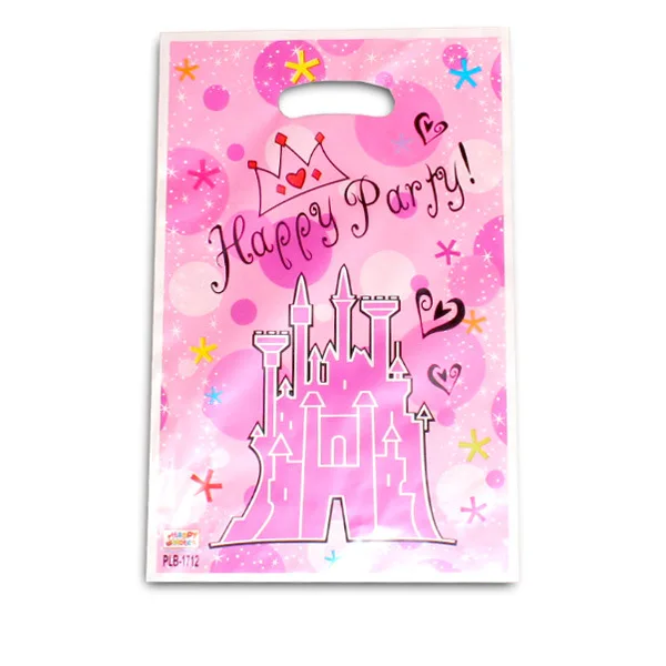 

10/20 шт. подарочные пакеты с принтом, пластиковый мешок для конфет, детские праздничные сумки для мальчиков и девочек, детск...