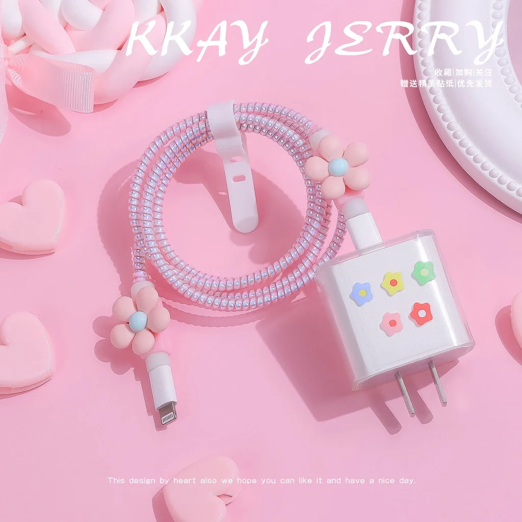 

data cable protective cover 20W compatible for iPhone charger head 12 anti breaking 11 winding