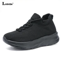 loekeah women slip on walking shoes fashion high quality female sneakers breathable casual flats shoes outdoor sports footwear