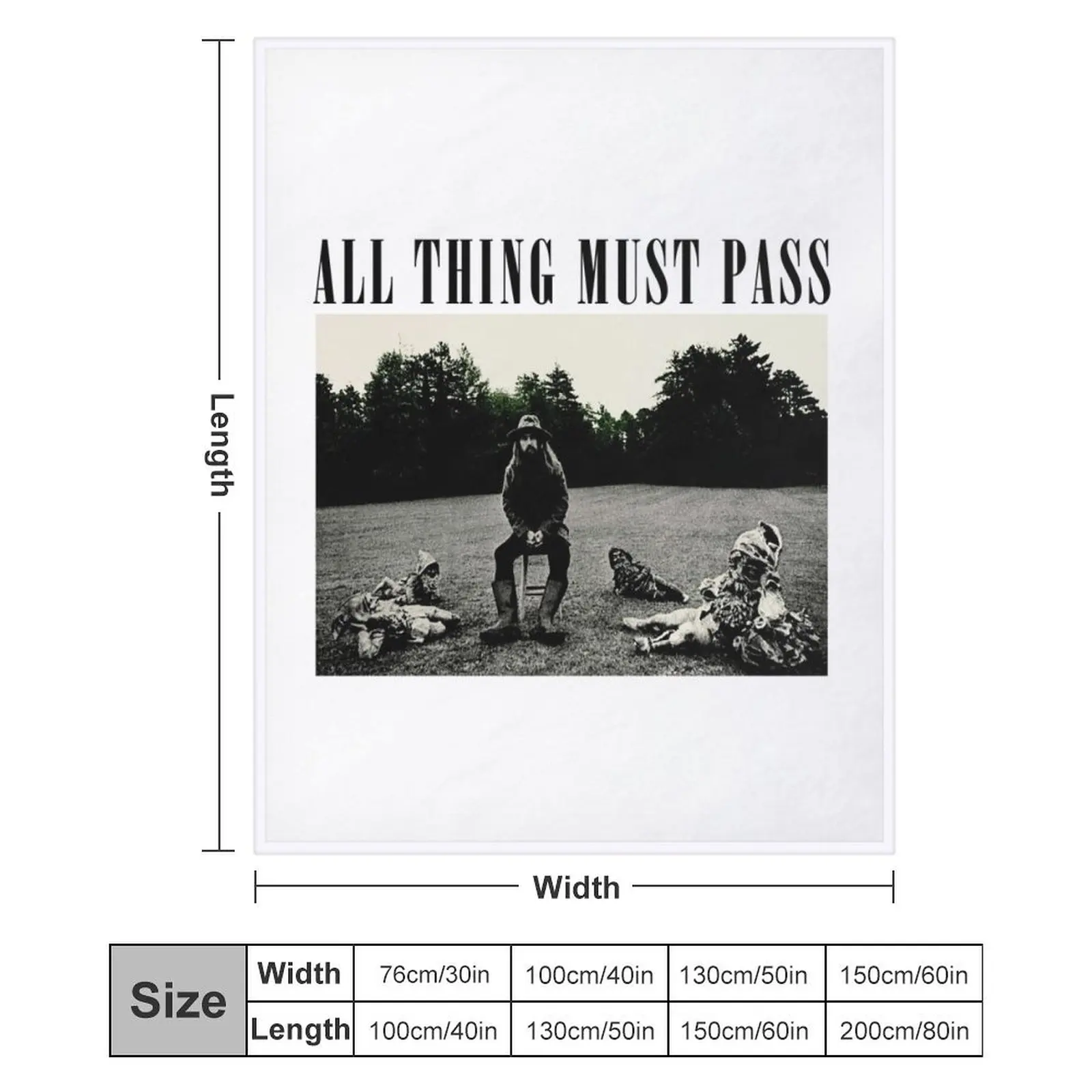 Plush одеяло Harrison All Things Must Pass