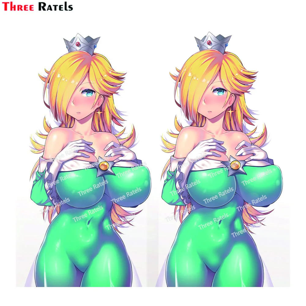 

Three Ratels H579 Sexy Anime Girl Rosalina Occlusion Scratch DIY Vinyl Material Decor Sticker And Decals