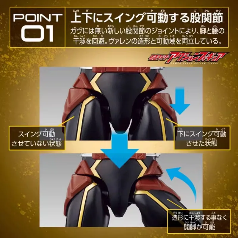 Bandai натуральная аниме-фигурка KAMEN RIDER GAVV VALEN CHOCODON FORM экшн-игрушки детский