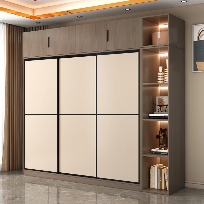 Современные скандинавские шкафы элегантные полноразмерные деревянные для