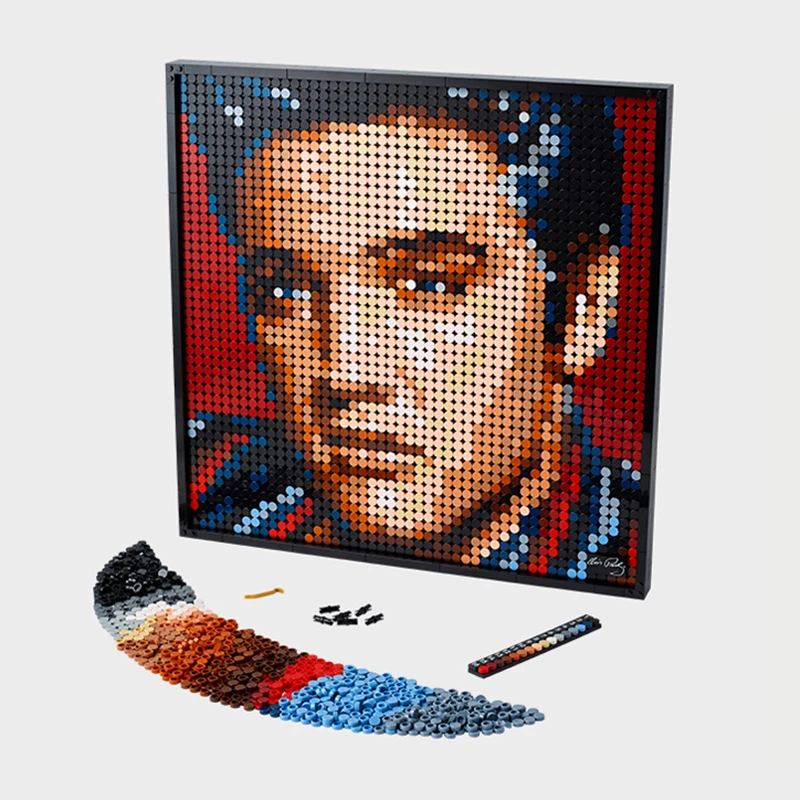 

3 в 1, Детский конструктор MOC Pixel Art Plc