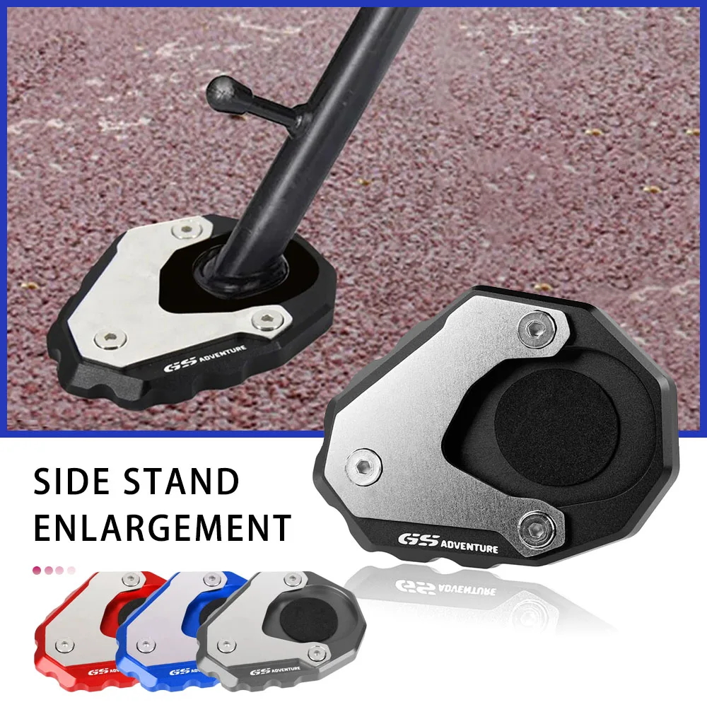 

For BMW R 1250 GS Adventure R1250GS Adventure Rallye 2018-2023 2022 2021 Kickstand Foot Side Stand Extension Pad Support Plate