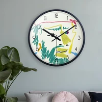modern wall clock home living room decoration kitchen silent mural mechanic wall clock digital reloj de pared digital clock