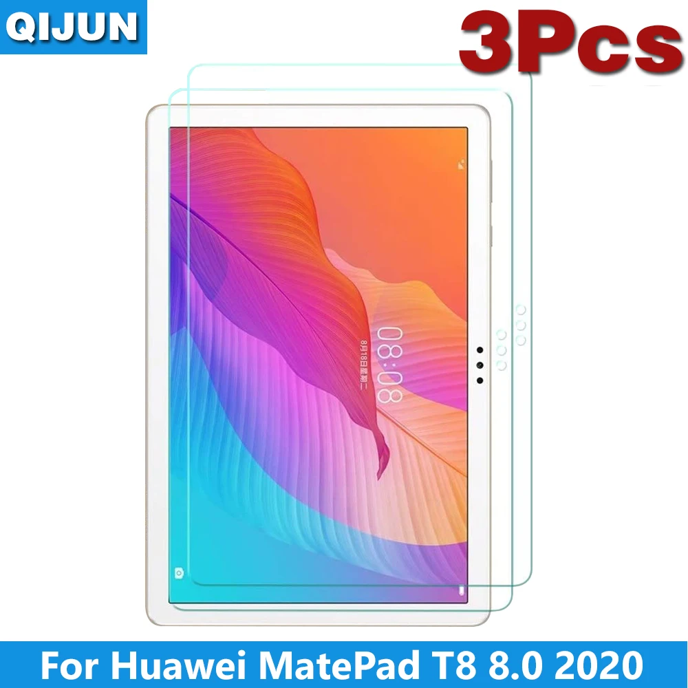 

For Huawei MatePad T8 8.0 inches Tempered Glass Screen Protector 9H T 8 2020 8" Tablet Protective Film For Kobe2-L03 KOB2-L09