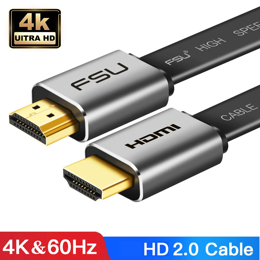 HDMI-совместимый кабель-разветвитель, переключатель 4K * 2K 60Hz, высокоскоростной удлинитель кабеля для проектора, компьютера, ноутбука, PS4, видеокабель, HD-кабель