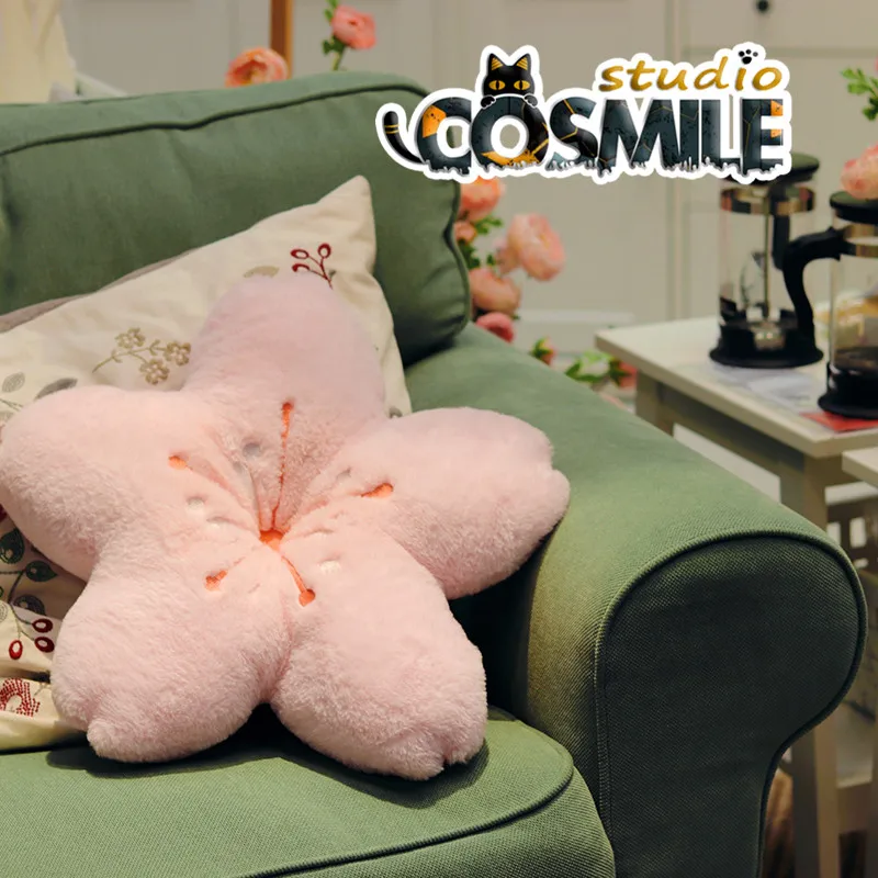 

Pink Sakura Stuffed Plushie 20cm Plush Doll Toy Office Home Cushion Throw Pillow Bedroom Tatami Cute Gift Sa