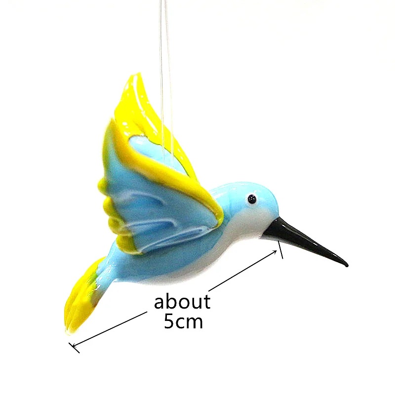 Фигурка колибри из муранского стекла JSSMTLP