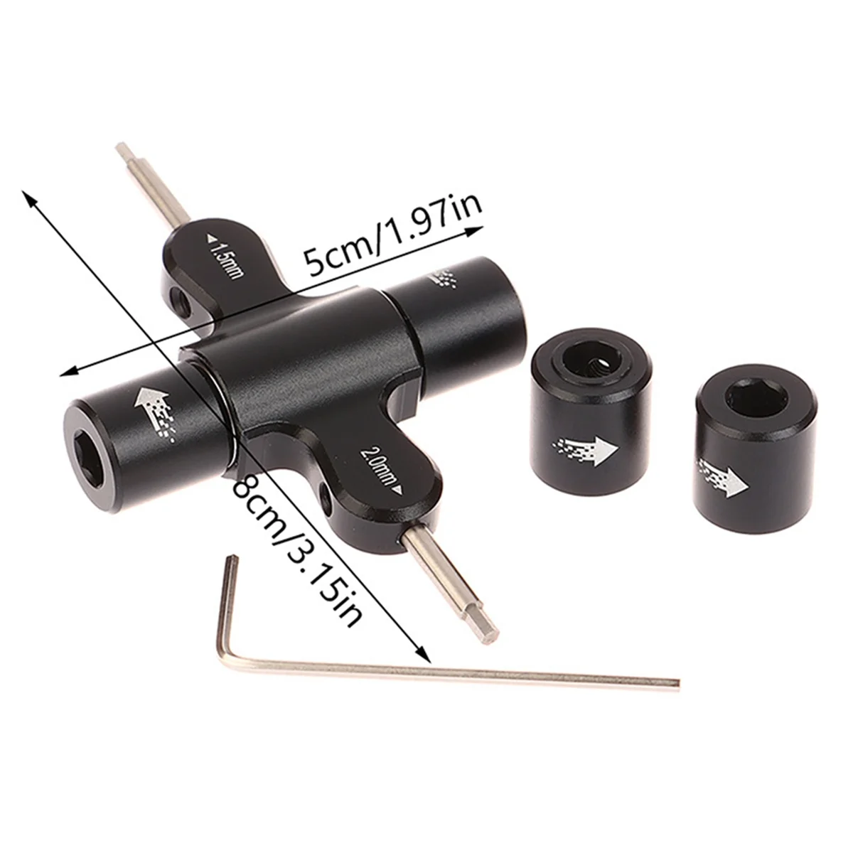 M3 M5 гаечный ключ гайка 1 5 2 0 мм шестигранная отвертка быстроразъемный пропеллер