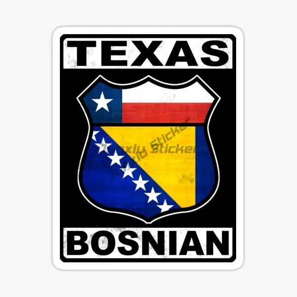 BIH Этикетка с флагом Боснии и Герцеговины наклейка на бампер автомобиля