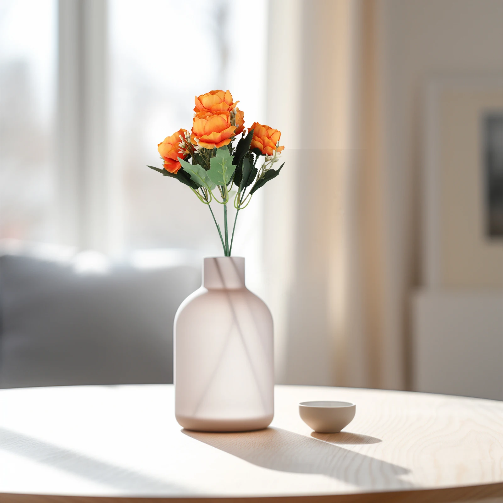 Стул Цветочный Декор Искусственные Пионы Домашний Цветы Красиво Предсказаемый