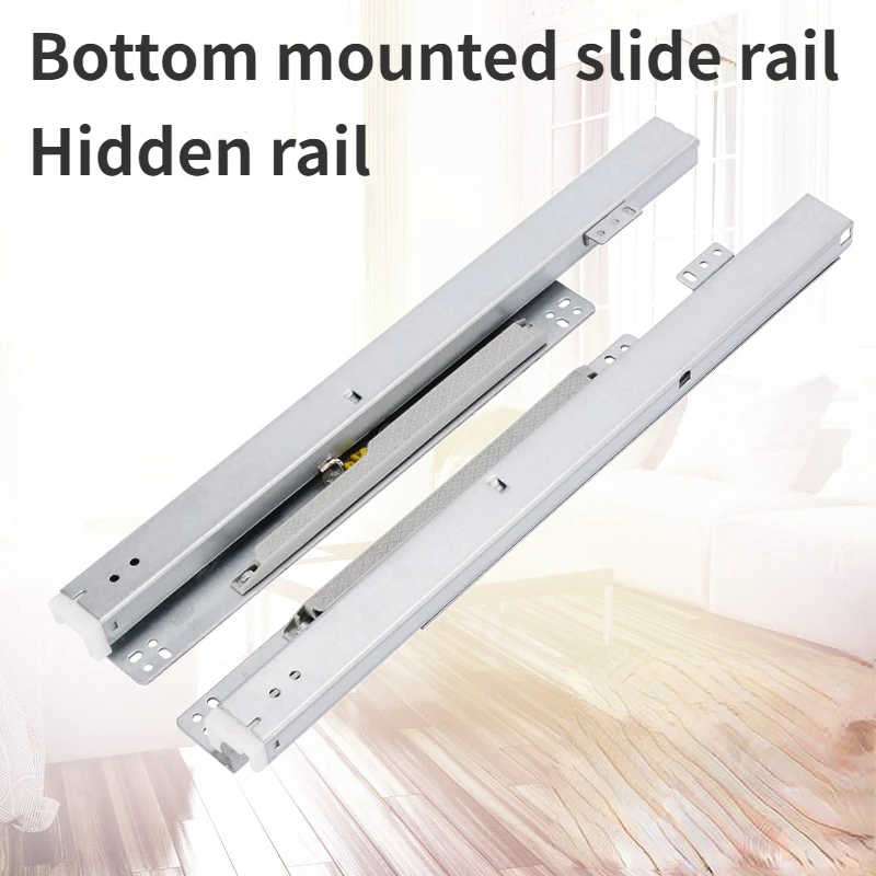 

Jewelry cabinet tobacco glass display case shelf support drawer rail slide sliding bottom slide rail guide rail