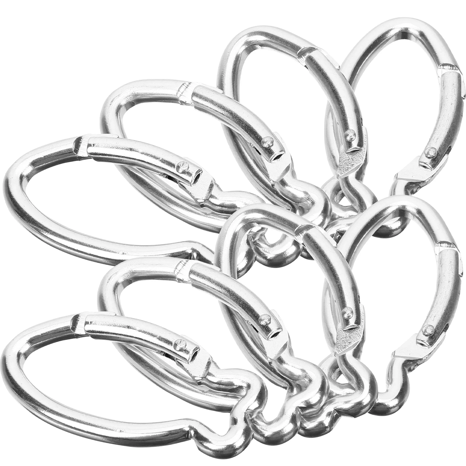 

Металлический карабин, мини-аксессуары, сверхмощные карабины, алюминиевая пряжка для скалолазания, 10 шт.