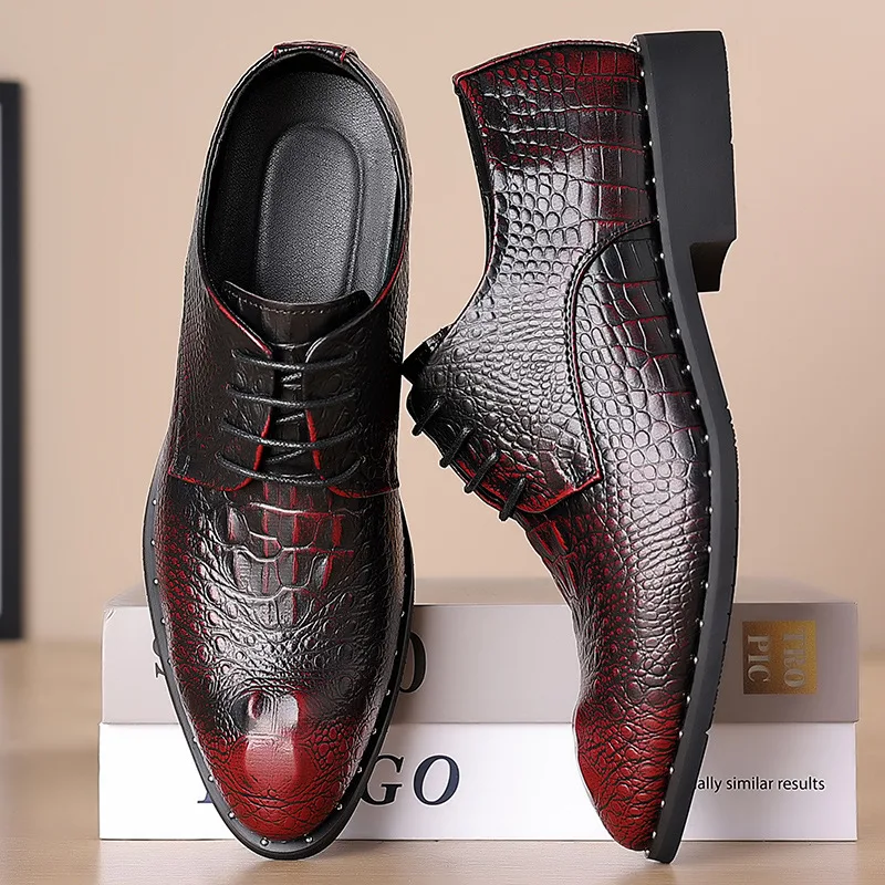 

Мужские кожаные туфли со шнуровкой, свадебные туфли, деловые офисные оксфорды, обувь на плоской подошве