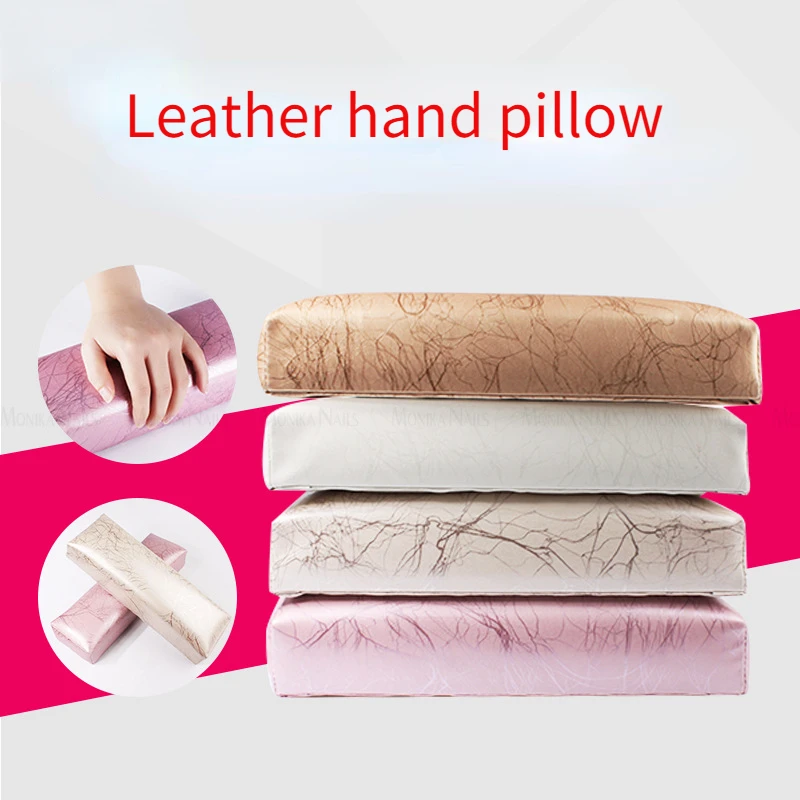 

1pc Nail Pillow Nail Stripe Leather Hand Pillow Long Comfortable Smooth Nail Pad Nail Tool Hand Rest for Nails