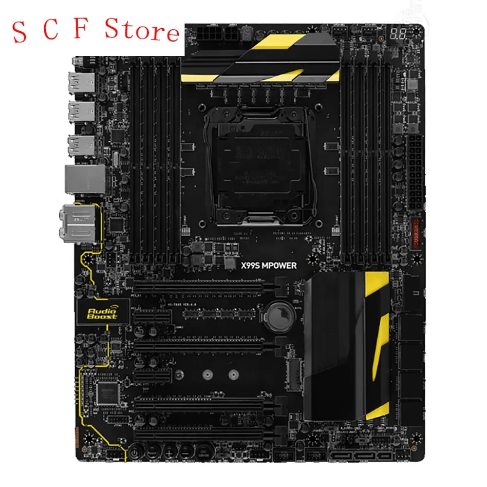 

For X99S For Msi LGA2011-3 DDR4 128G SATA3 USB3.0 ATX Desktop Motherboard