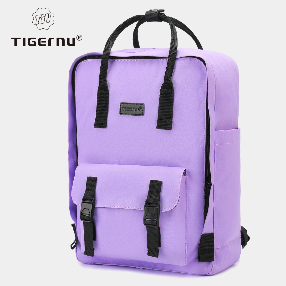 Tigernu Light Weight Colorful Casual Women Backpack Urban Female Bags Canvas Leisure Gril School Backpack Bag For Teenagers 2022
