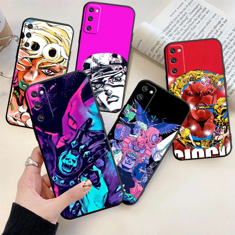 

Чехол для телефона с рисунком аниме Джоджо невероятные приключения для Samsung Galaxy S23 S10 S10e S20 FE S9 S7 Edge S22 Ultra 5G S8 S21 Plus