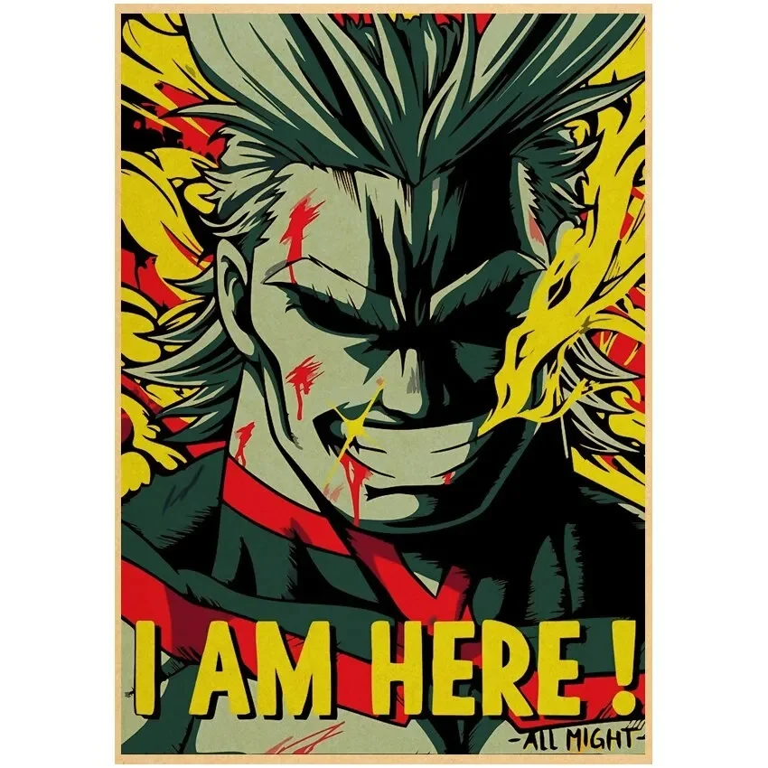 

Настенный плакат My Hero Academia, японский стиль