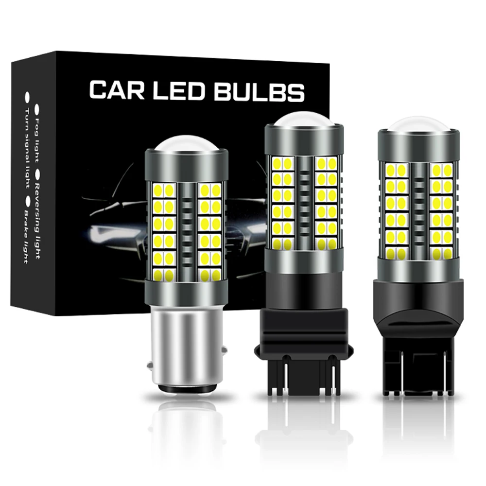 2X PY21W BAU15S LED P21W BA15S 1156 1157 BAY15D P21/5W T20 7440 W21W T25 3157 LED Bulb R5W R10W Turn Signal Car Lights Auto Lamp