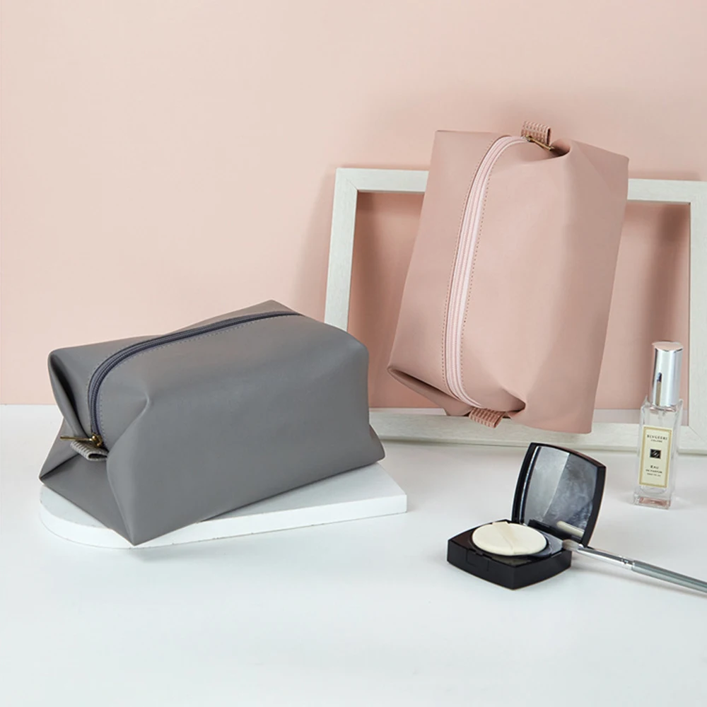 

2022 New Large Capacity Makeup Bag Zip Waterproof Women Cosmetic Bags Portable Travel Toiletries Organizer Make Up Storage Pouch