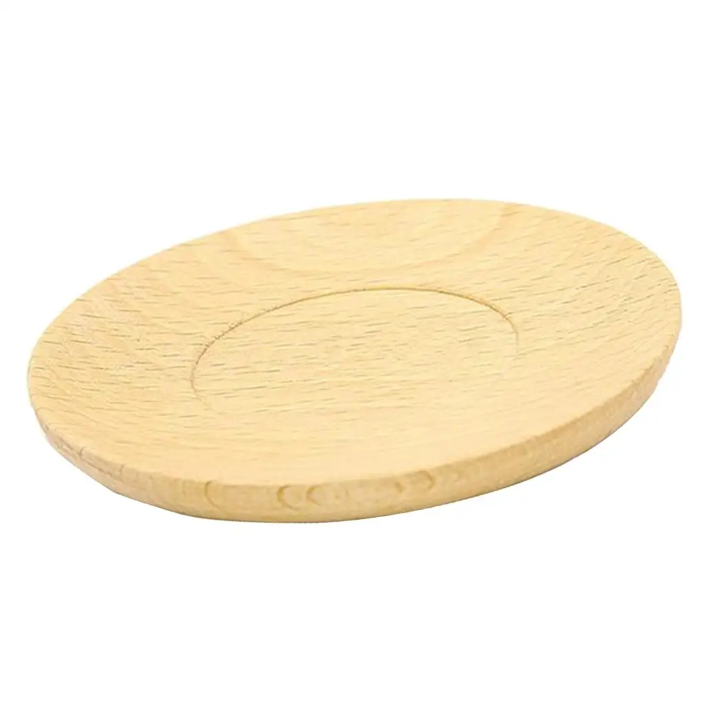 Coaster for Drinks - Wood Cup Mug Mat Pad Protects Furniture from Damage | Дом и сад